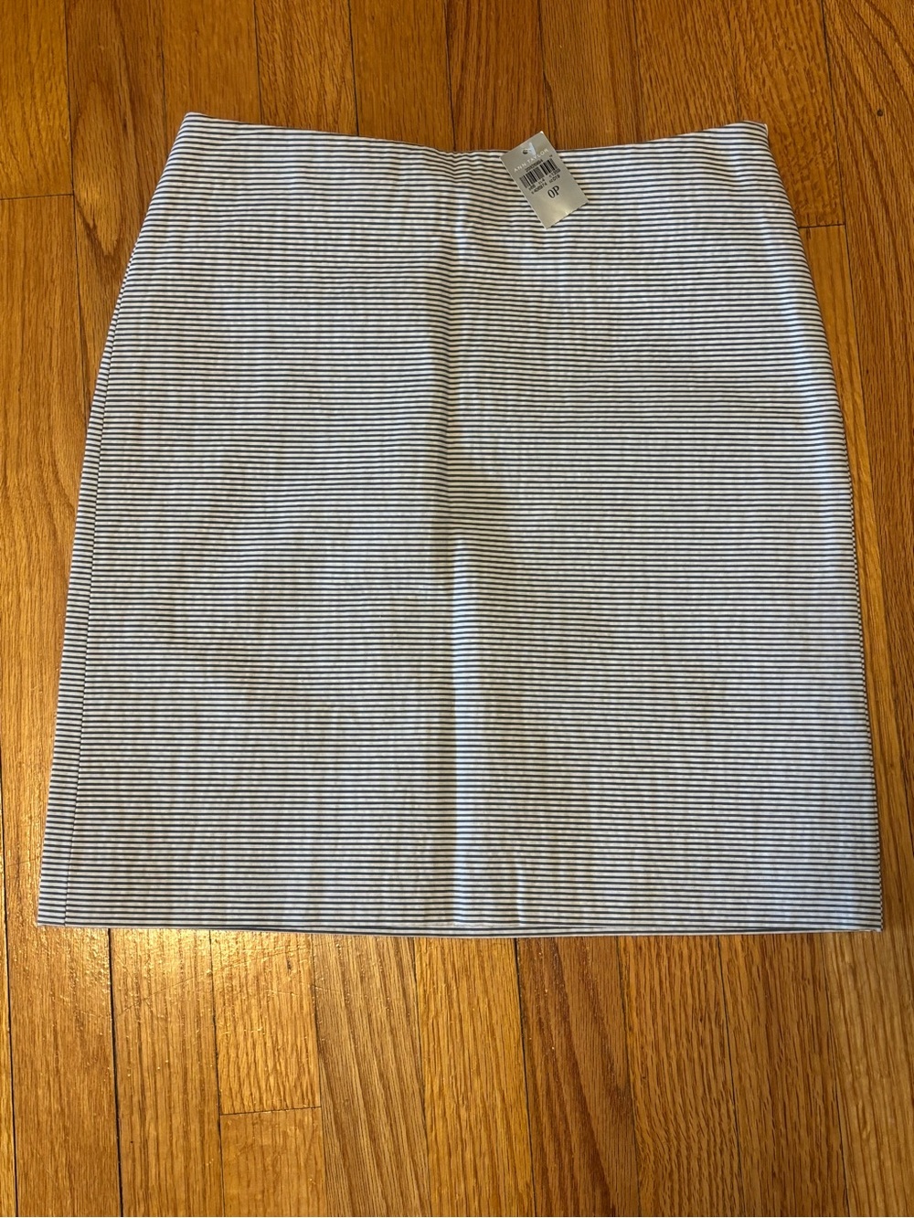 NWT Ann Taylor Petite Striped Pencil Skirt Size 0P